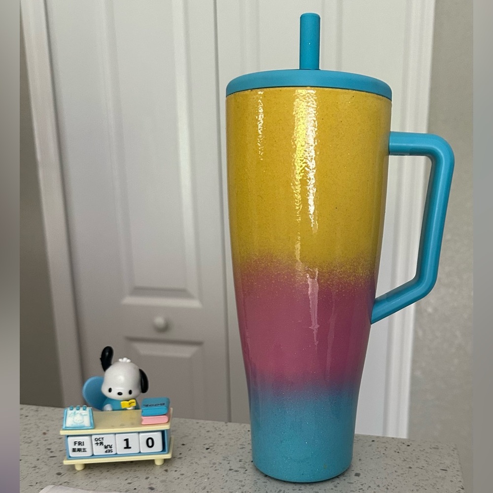 Brumate Electric Blue 40 oz Era Tumbler - custom ombré